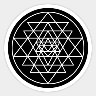 Sri Yantra Sticker